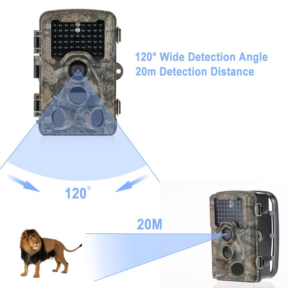 Wildkamera digitale Kamera selbstauslöser MMS GPRS 14MP HD Fotofalle Bildversand